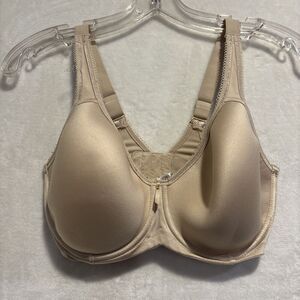 Wacoal Basic Beauty Spacer Underwire T-Shirt Bra 32DDD Nude Full Coverage 853192